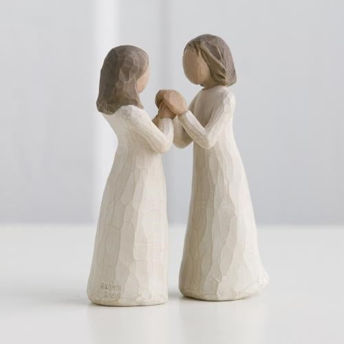 Sisters by Heart figurine as a chosen family and friendship keepsake gift