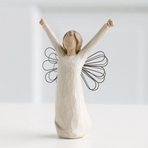 Courage Angel figurine as a strength and encouragement keepsake gift