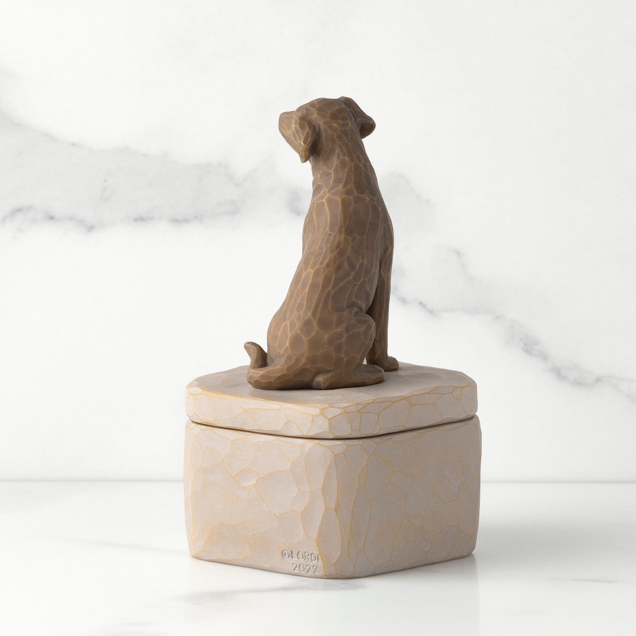 Love My Dog dark keepsake box as a pet memory gift for dog lovers