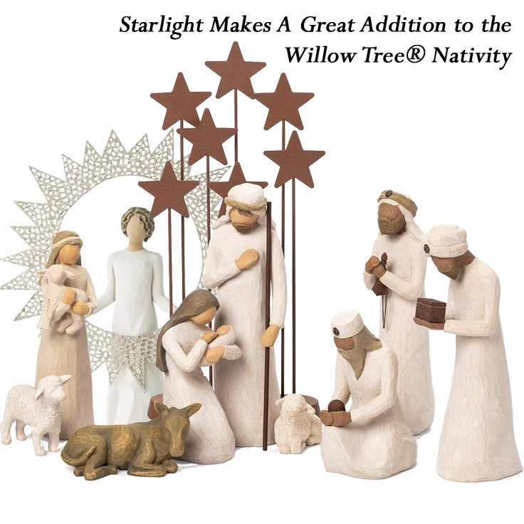 6-Piece Nativity Set for a classic Christmas keepsake display