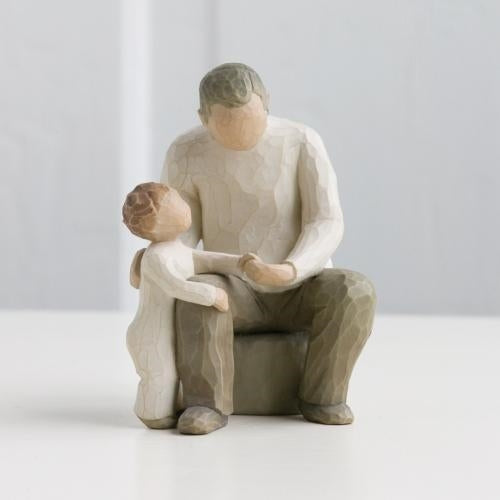 Grandfather figurine as a meaningful grandpa keepsake gift