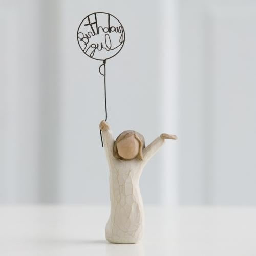 Birthday Girl figurine as a sweet birthday keepsake gift