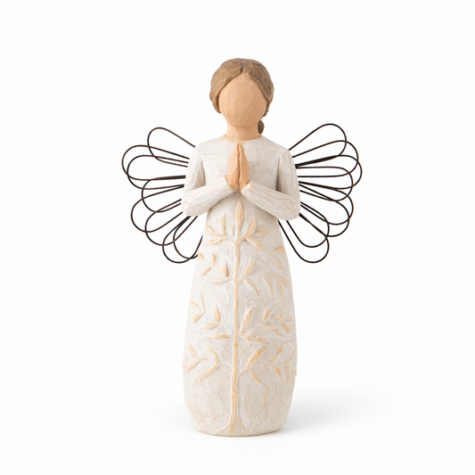 A Tree, a Prayer Angel as a peaceful remembrance keepsake gift