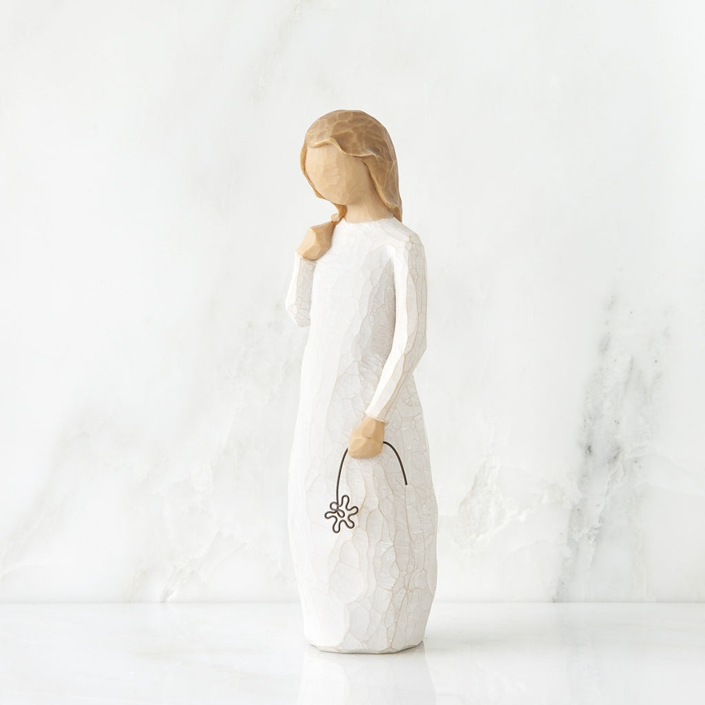 Remember figurine as a memorial and missing you keepsake gift