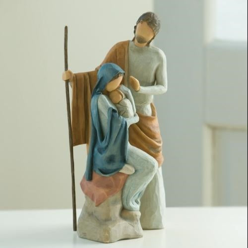 Willow Tree The Christmas Story Nativity Holy Family keepsake for Christmas display