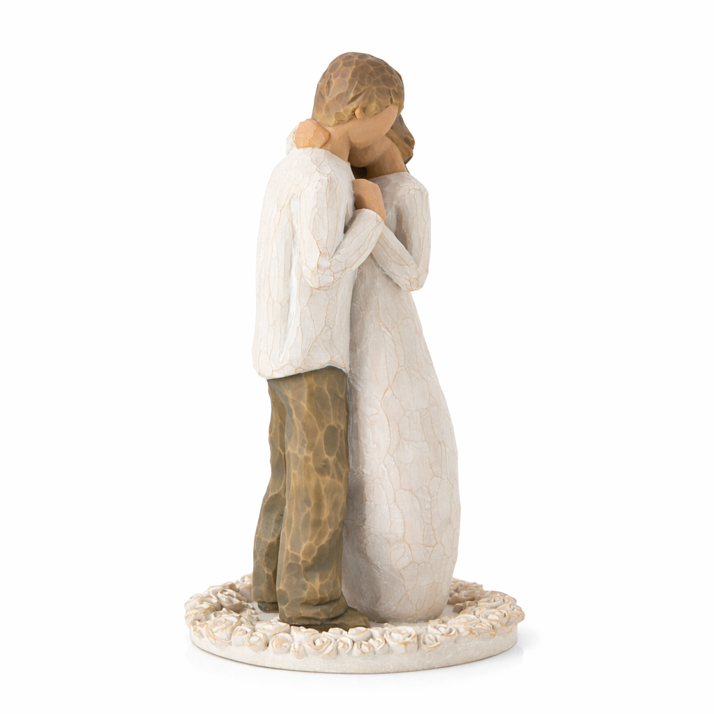 Promise Cake Topper figurine as a romantic wedding keepsake for couples
