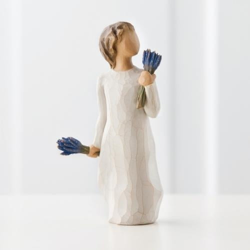 Lavender Grace figurine as a healing and calm keepsake gift