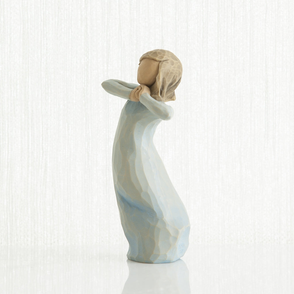 Journey figurine displayed as a new beginning and encouragement keepsake gift