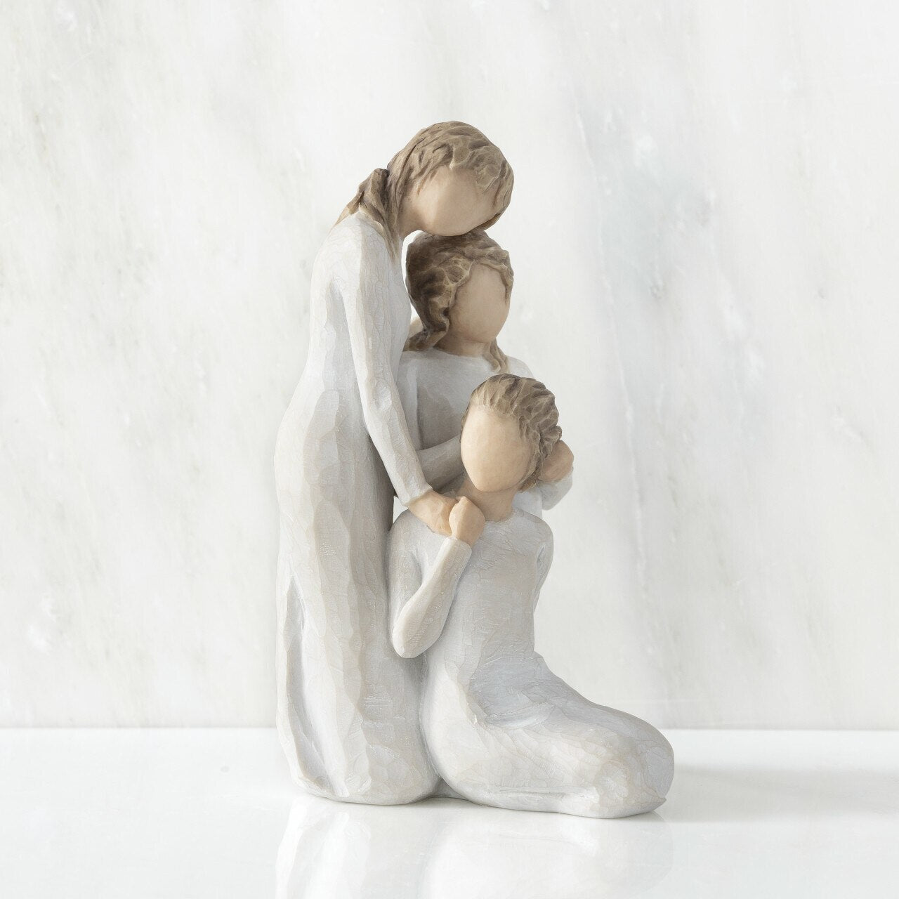 Our Healing Touch figurine displayed as a sisterhood and support keepsake gift