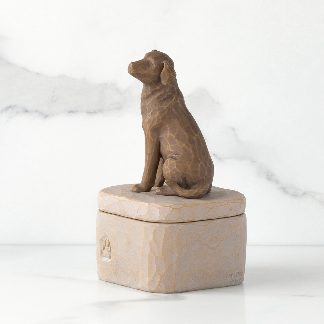 Love My Dog dark keepsake box as a pet memory gift for dog lovers