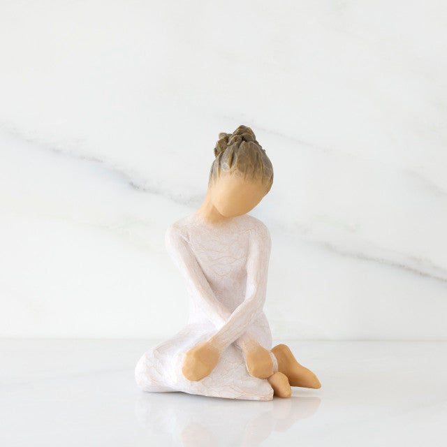 Serenity figurine as a calm encouragement and support gift