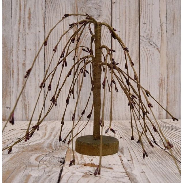 7 inch berry display accessory for small figurine and Nativity decor