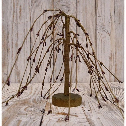 7 inch berry display accessory for small figurine and Nativity decor