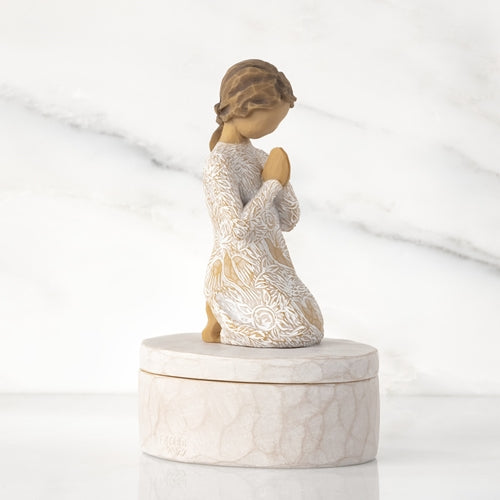 Prayer of Peace Keepsake Box displayed as a calming spiritual reflection gift