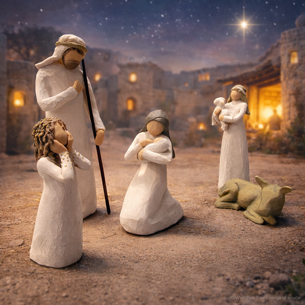 Littlest Christmas Angel Nativity figure for a meaningful Christmas display