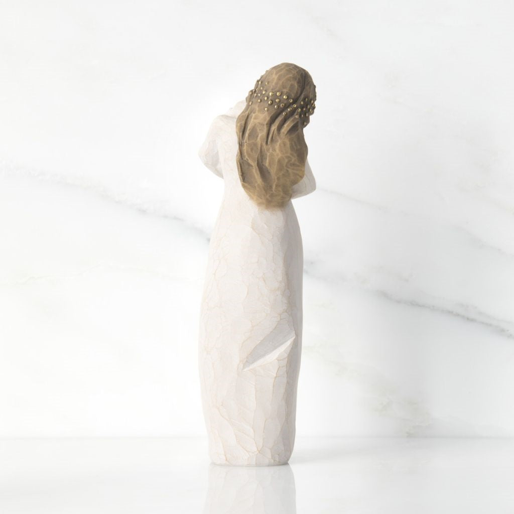 Sanctuary figurine as a mother and baby comfort keepsake gift