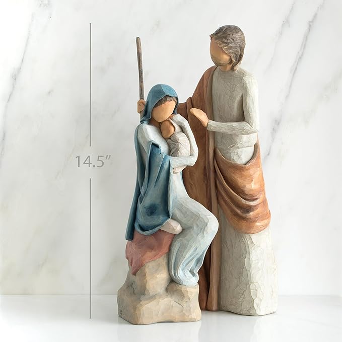 The Christmas Story Nativity Set – Complete Keepsake Display detail view for meaningful Christmas keepsake display