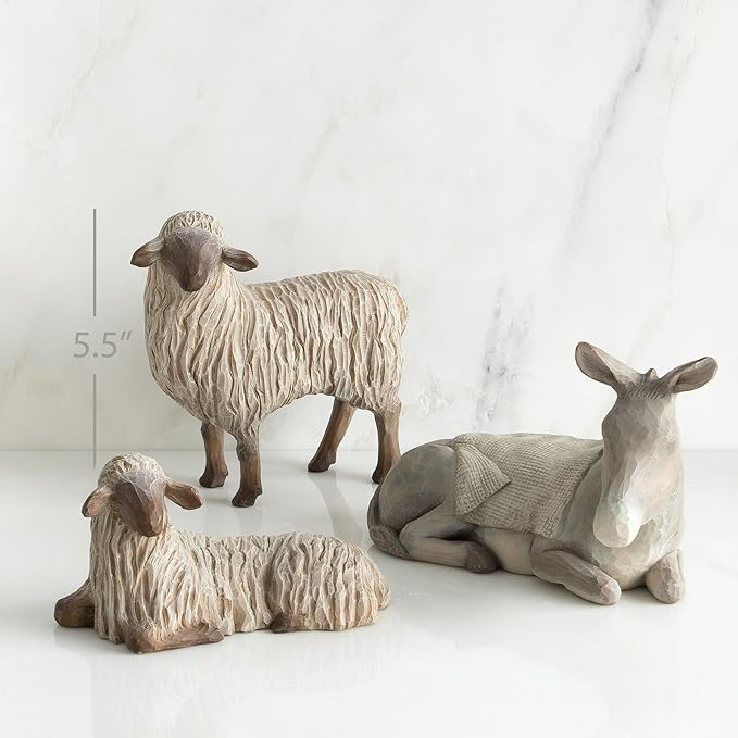 The Christmas Story Nativity Set – Complete Keepsake Display detail view for meaningful Christmas keepsake display