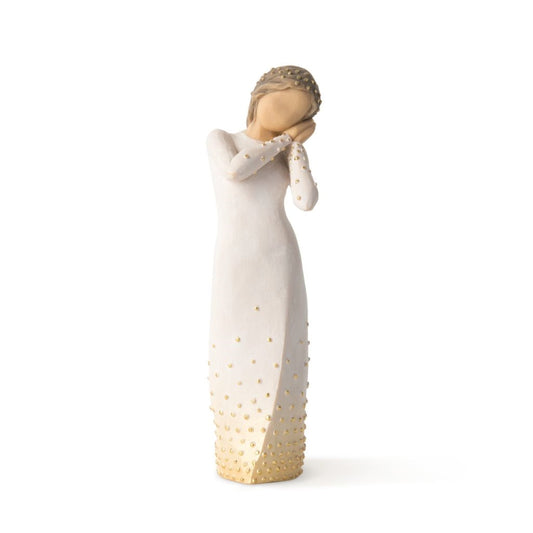Wishing figurine as a hopeful encouragement keepsake gift